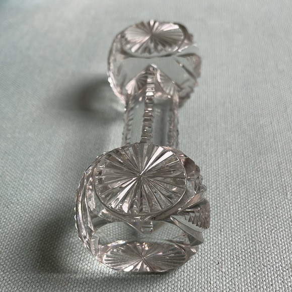 Vintage Carved Glass Knife Rest - Picture 2 of 9